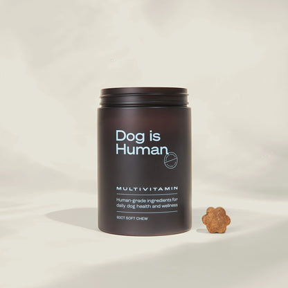 Dog is Human Daily Multivitamin for Dogs Human-grade, Vet-formulated, Made in Vermont